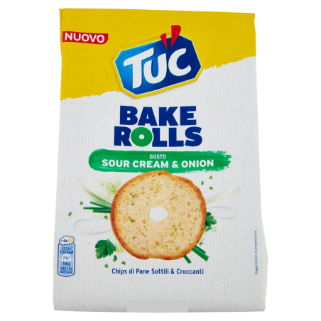 5201360660933 Tuc Bake Rolls Sour Cream 150gr