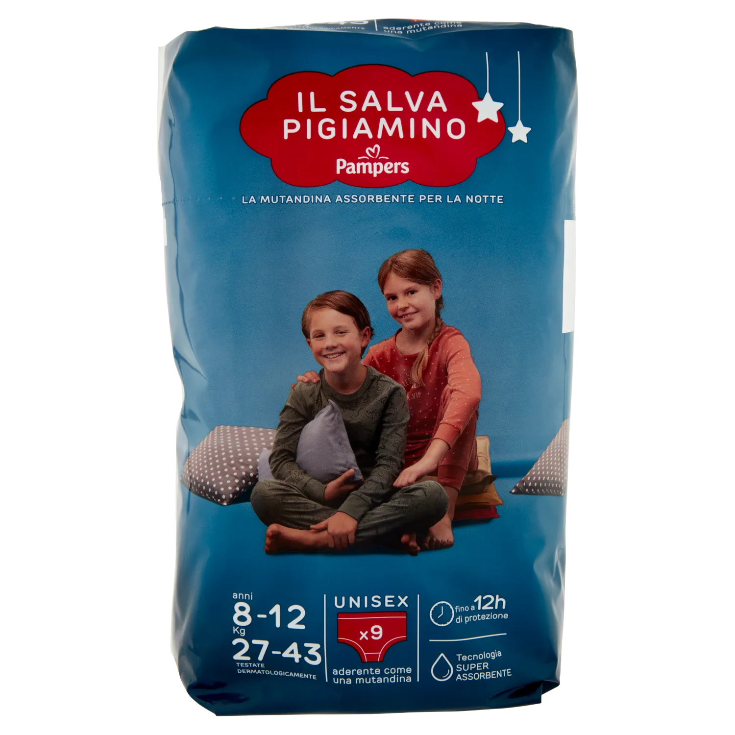 Pampers il Costumino, 11 Pannolini, Taglia 4 (8-15 kg) : : Prima  infanzia