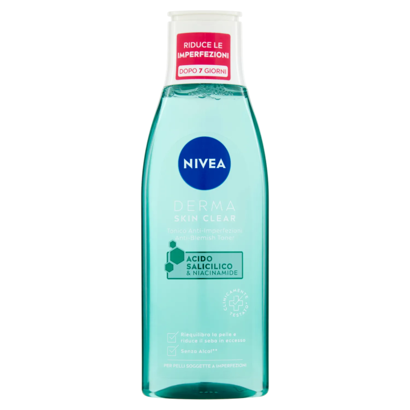 Nivea Tonico Derma Skin Clear 200ml