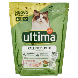 Ultima Cat Crocchette Hairball 440gr