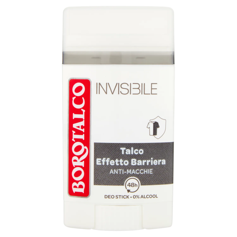 Borotalco Deo Stick Invisible Grigio 40ml