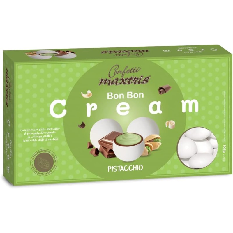 Maxtris Confetti Bon Bon Cream Pistacchio 1000gr