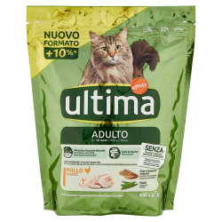 8059149430027 Ultima Cat Crocchette Adulto Pollo e Riso 440gr