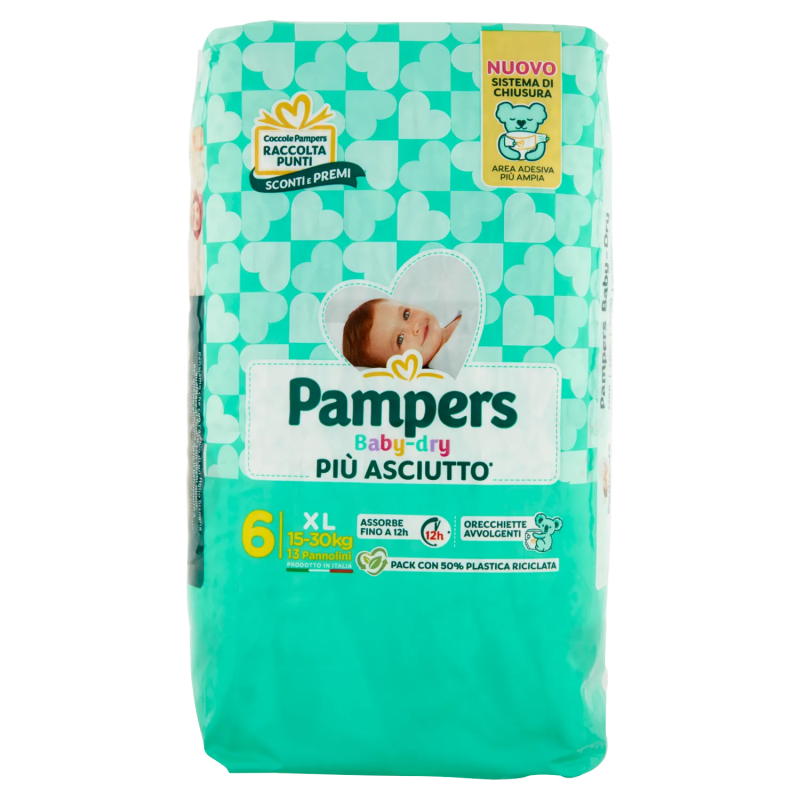 Pampers Baby-Dry 15-30kg New 13pz