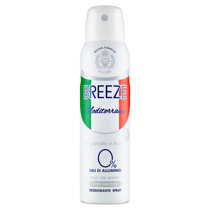 Breeze Deo Spray Mediterraneo 150ml