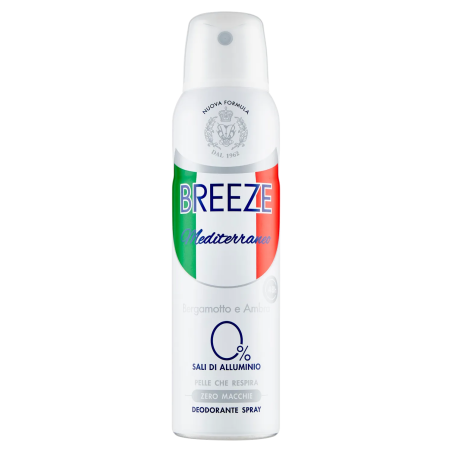 8003510034994 Breeze Deo Spray Mediterraneo 150ml