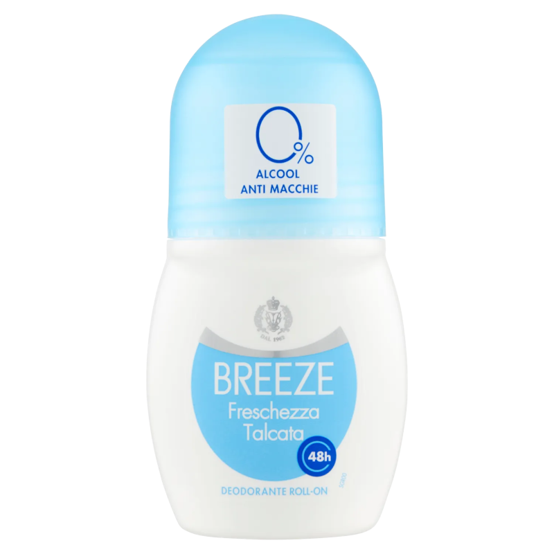 Breeze Deo Roll Freschezza Talcata 50ml