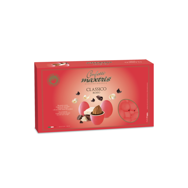 Mextris Confetti Ciocomandorla Rosso 1000gr