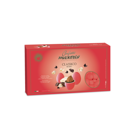 8022470205435 Mextris Confetti Ciocomandorla Rosso 1000gr