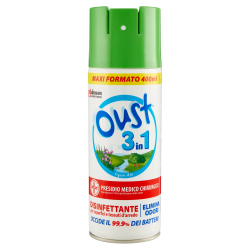 5000204307542 Oust 3in1 Spray open Air New 400ml