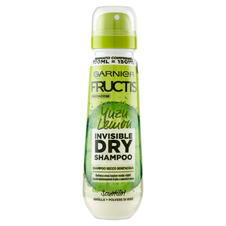 3600542546058 Fructis Shampoo A Secco Yuzu Lemon 100ml