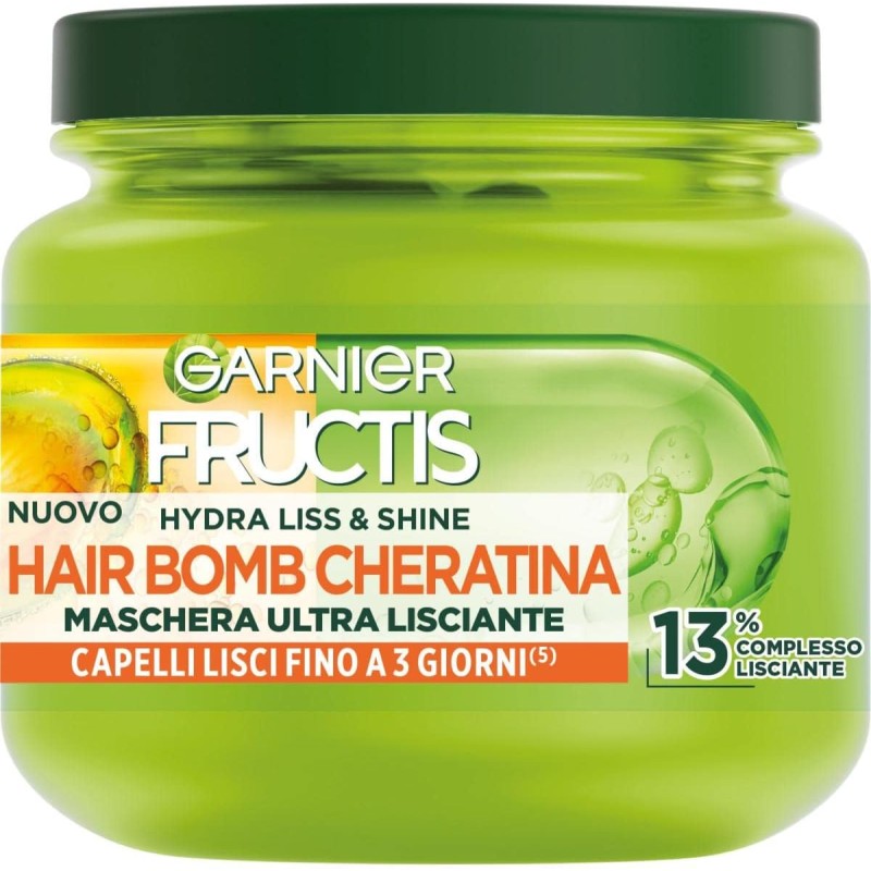 3600542542555 Fructis Hair Bomb Cheratina Hydra Liss 320ml