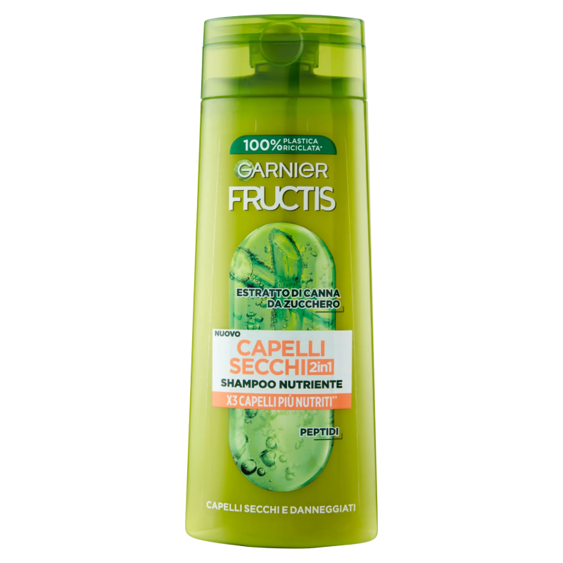 Fructis Shampoo 2in1 Capelli Secchi 250ml