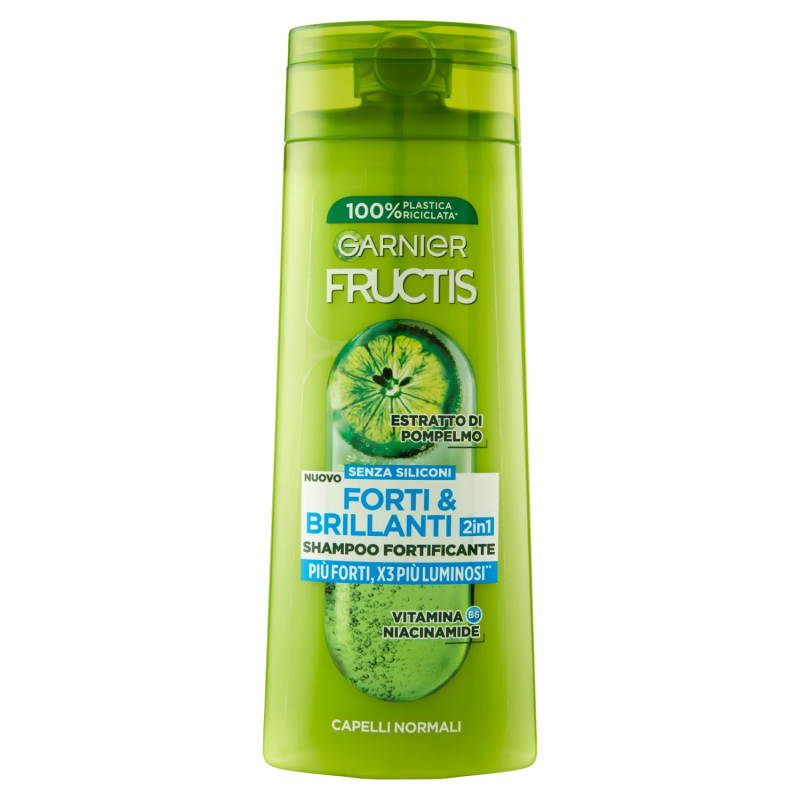 Fructis Shampoo Capelli Normali Forti E Brillanti New 250ml