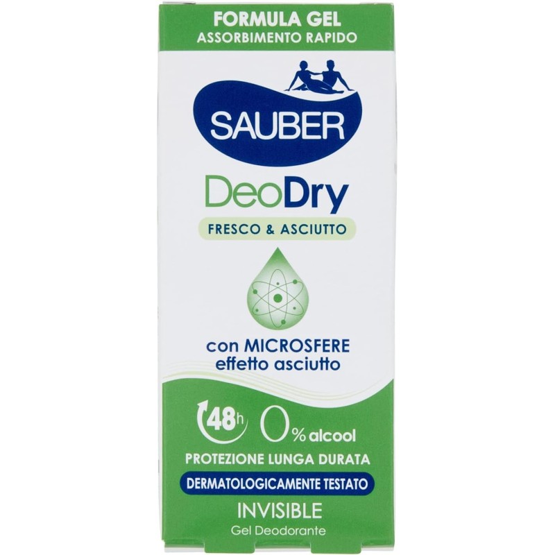 SAUBER DEODORANTE CREMA 30 ML. DEOACTIVE LUNGA DURATA