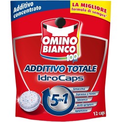 Omino Bianco Additivo Idrocaps Azione Totale 12pz