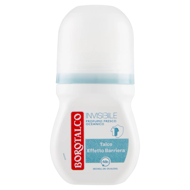 Borotalco Deo Roll-On Invisible Fresco Oceanico New 50ml