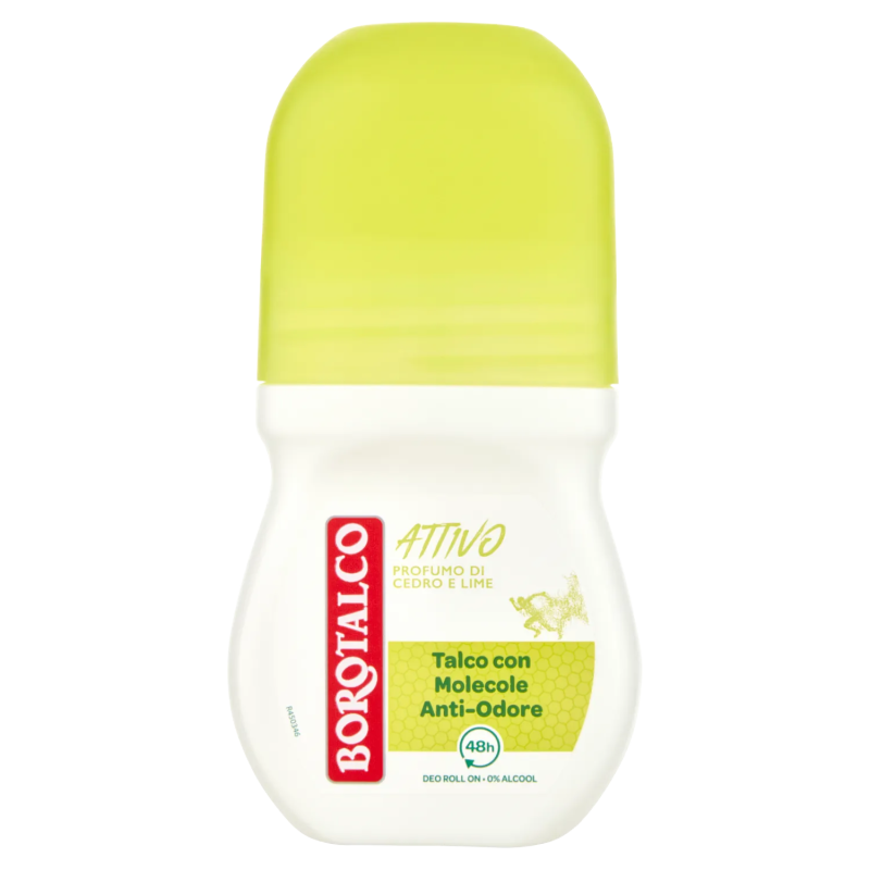 Borotalco Deo Roll-On Active Giallo New 50ml