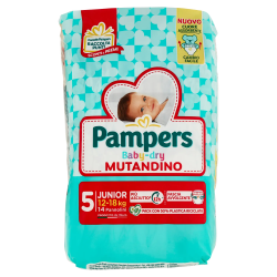 8001480307452 Pampers Baby Dry Mutandino Junior 14pz