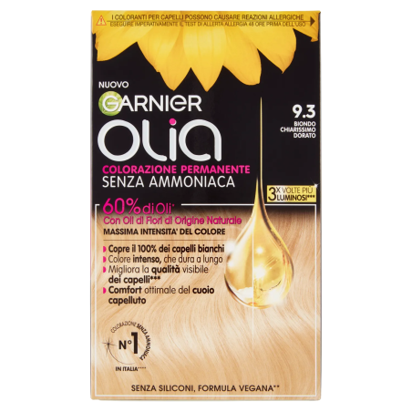 3600542487177 Garnier Olia N. 9.3 Biondo Chiarissimo Dorato 1pz