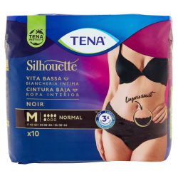 Tena Silhouette Noir Medium...