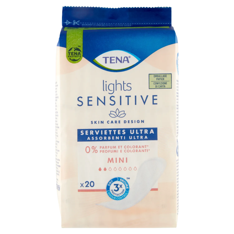 Tena Lights Sensitive Ultra Mini 20pz