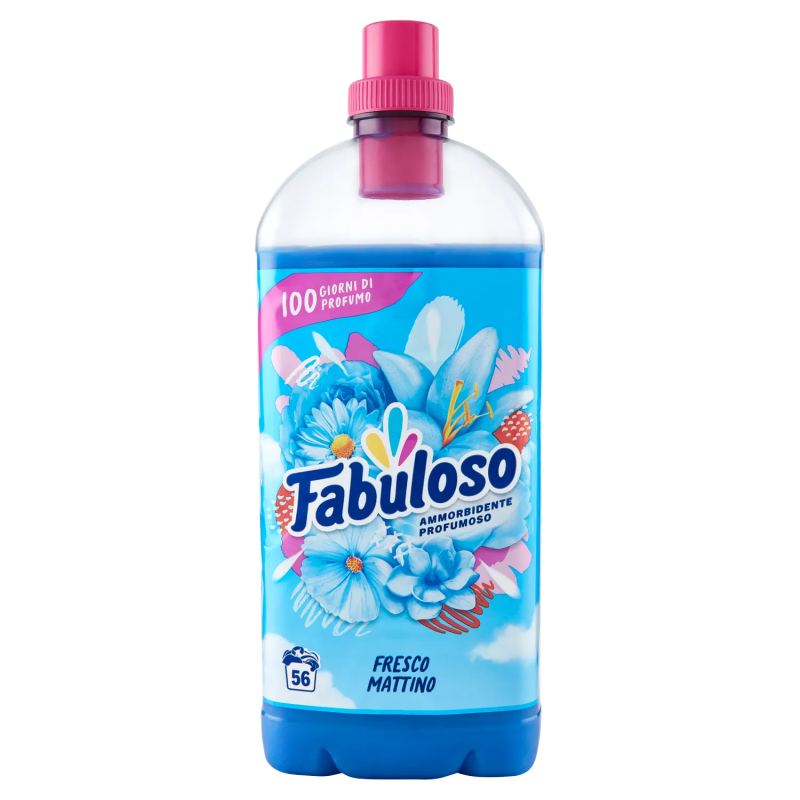 Fabuloso Ammorbidente Concentrato Fresco Mattino 56 Misurini 1250ml