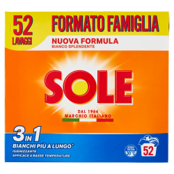 Sole Polvere Bianco Splendente 52 Misurini 2600gr