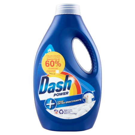 8006540685662 Dash Liquido Lavatrice Power Azione Extra-Smacchiante 18 Misurini 900ml