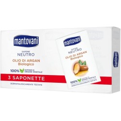 8002340017801 Mantovani Saponetta Olio di Argan 3x90gr