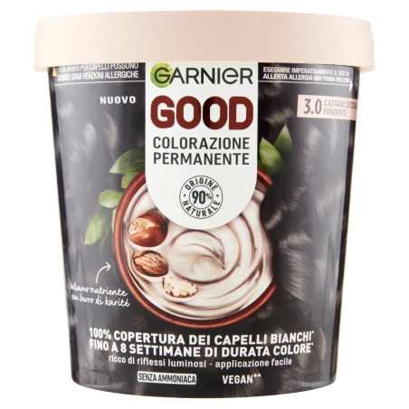 3600542519267 Garnier Good 3.0 Castano Cioccolato Fondente, Colorazione Permanente 1pz