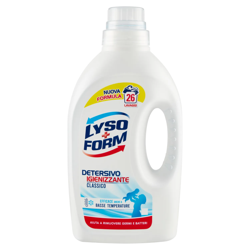 Lysoform Liquido Lavatrice Classico 26 Misurini 1170ml