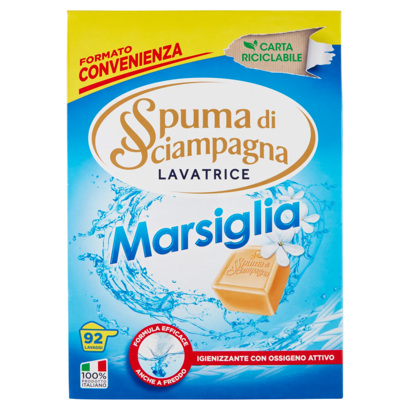 Spuma Di Sciampagna Polvere Marsiglia 92 Misurini 4140gr