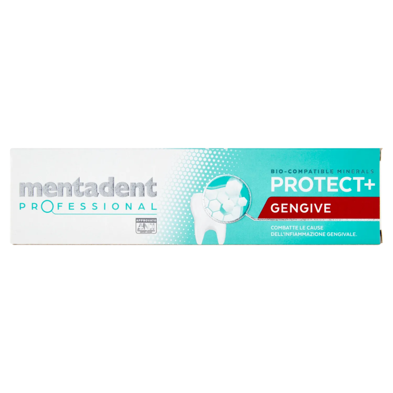 8720181297076 Mentadent Professional Dentifricio Protect+ Gengive 75ml