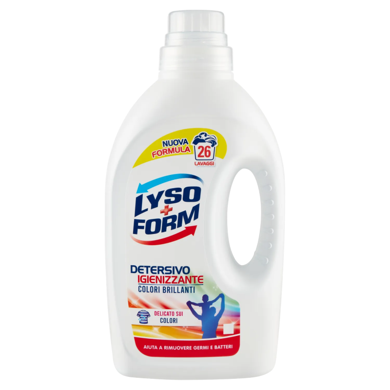 Lysoform Liquido Lavatrice Capi Colorati 26 Misurini 1170ml