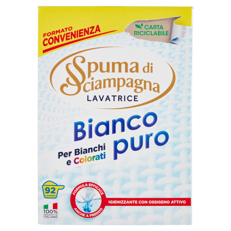 Spuma di Sciampagna Polvere Biancopuro 92 Misurini 4140gr