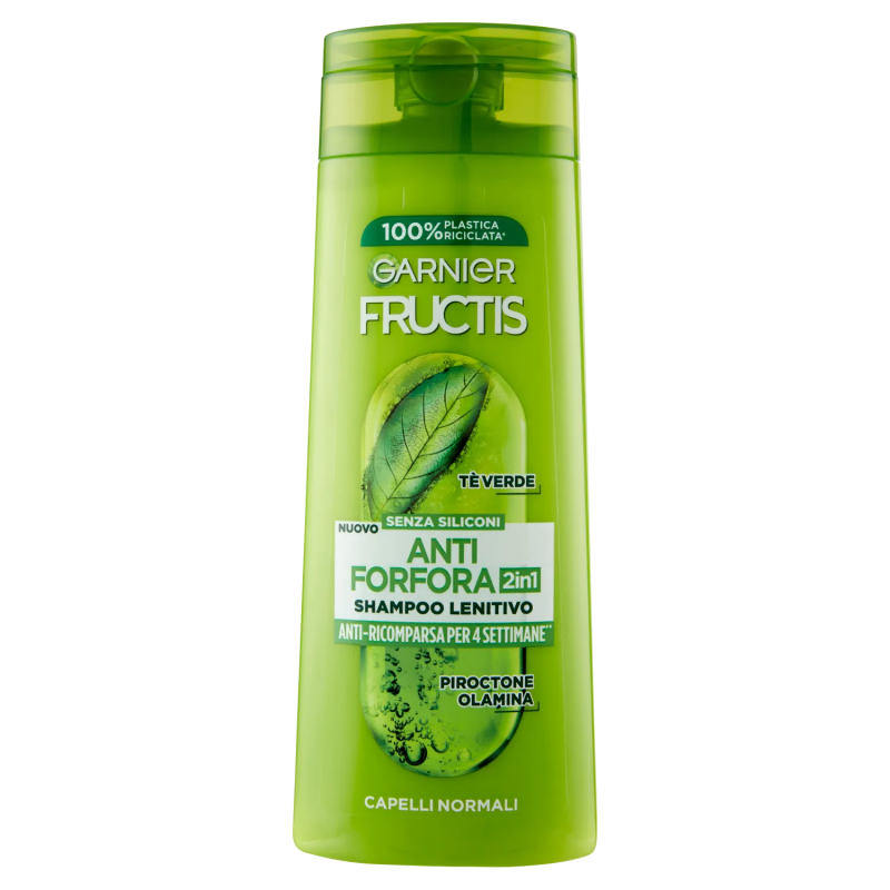 Fructis Shampoo Antiforfora Lenitivo 2in1 New - Capelli Normali 250ml