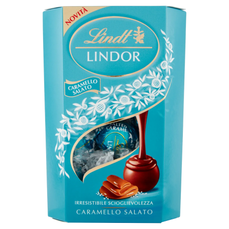 8003340852133 Lindor Cornet Caramello Salato 200gr