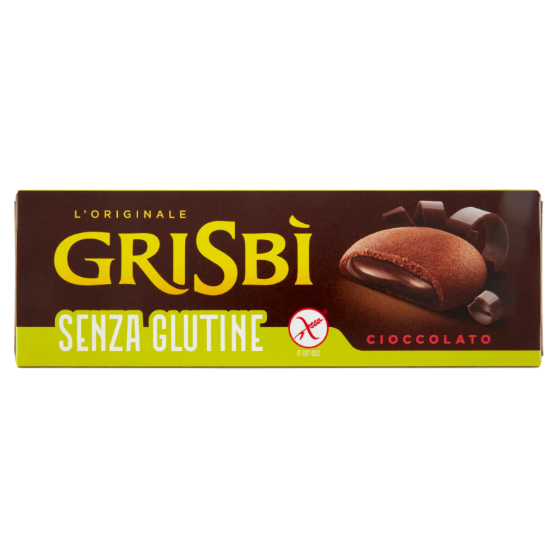 Grisbì Senza Glutine Cioccolato 9x16,7gr