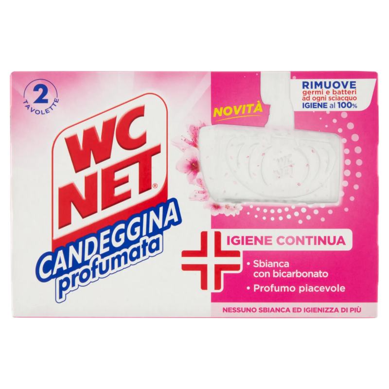 Wc Net Tavoletta Candeggina Profumata 2pz