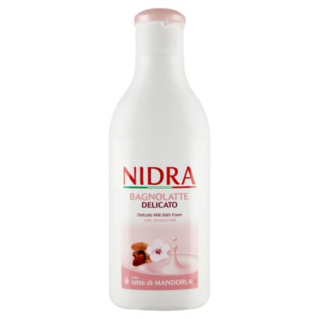 8003510028023 Nidra Bagnolatte Delicato Con Latte Di Mandorla 750ml