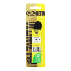 Calzanetto Stringa Tonda Nera 150cm 2pz