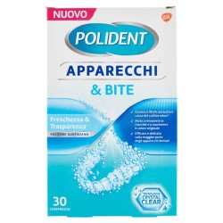 5054563106117 Polident Apparecchi & Bite 30pz