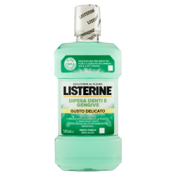 Listerine Colluttorio Denti & Gengive Gusto Delciato 500ml