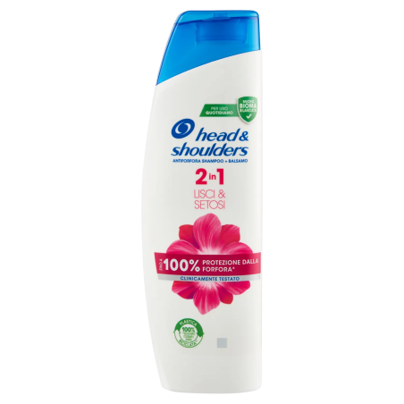 8006540825679 Head & Shoulders Shampoo 2in1 Lisci e Setosi 225ml