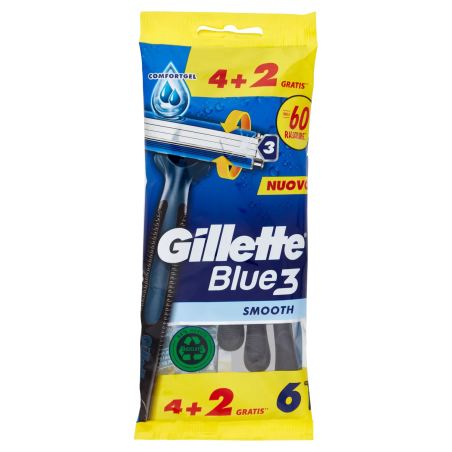 7702018474851 Gillette Blue3 Usa&Getta 4+2pz