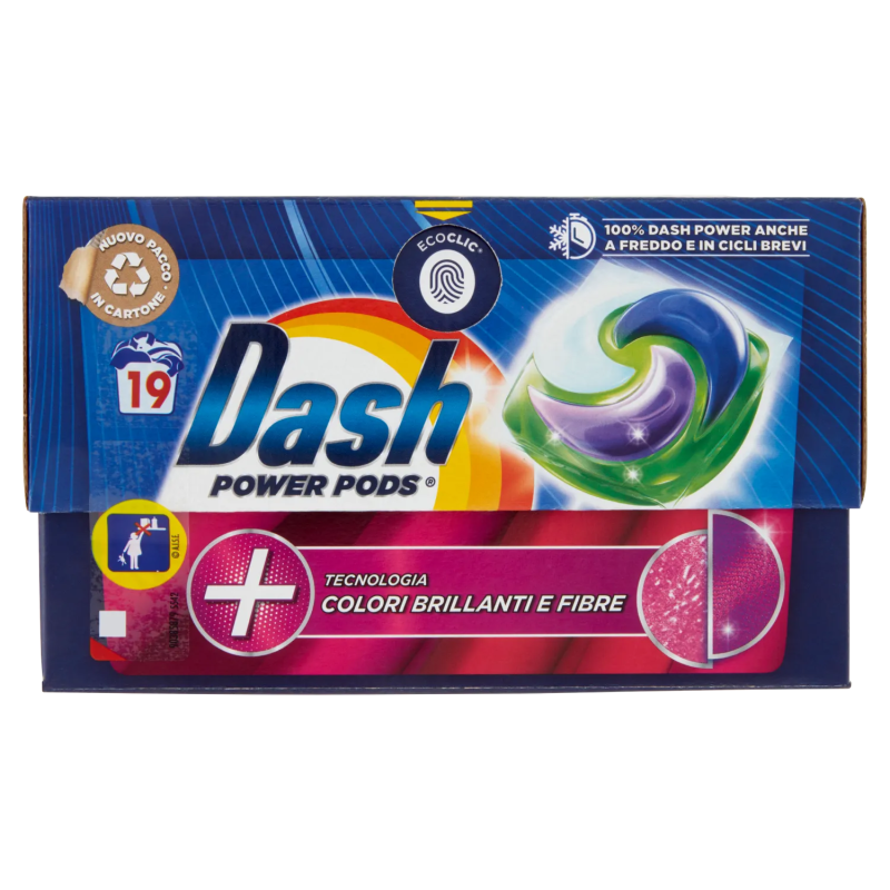 Dash Pods Power Colori & Fibre New 19pz