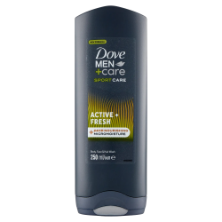 Dove Men+Care Sport Care Active + Fresh Body, Face & Hair Wash 250ml