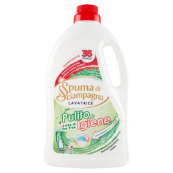 Spuma Di Sciampagna Pulito & Igiene Lavatrice Igienizzante 36 Misurini 1620ml