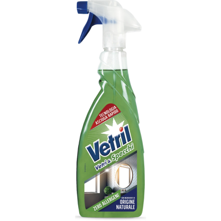 8003650021885 Vetril Vetri & Specchi Natural - Zero Allergeni Spray New 650ml